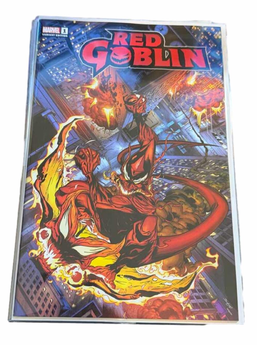 Red Goblin Comic Book Marvel 2023 Variant Edition